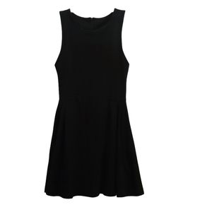 Foreign Exchange Sheath Fit & Flare Sleeveless Bodycon Black Mini Dress SMALL